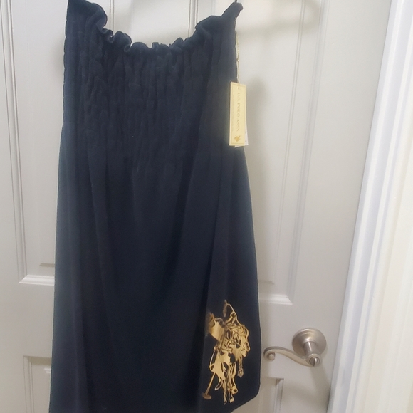 New U.S. Polo assn. Tube top beach cover up dress - Picture 3 of 3